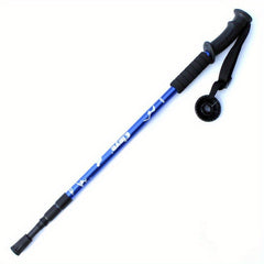 Aluminum Hiking Cane With Shock Absorption Straight Handle