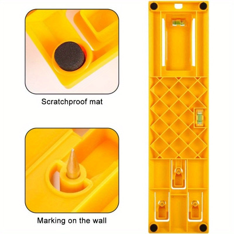 2pcs Picture Hanging Tool with Level Easy Frame Picture Hanger Wall Hanging Kit
