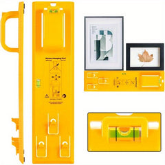 2pcs Picture Hanging Tool with Level Easy Frame Picture Hanger Wall Hanging Kit