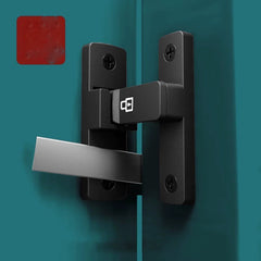 Anti-Theft Sliding Door Latch No Punch Bathroom Bedroom Office Accessory