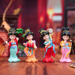 Dunhuang Flying Ancient Style Resin Figures