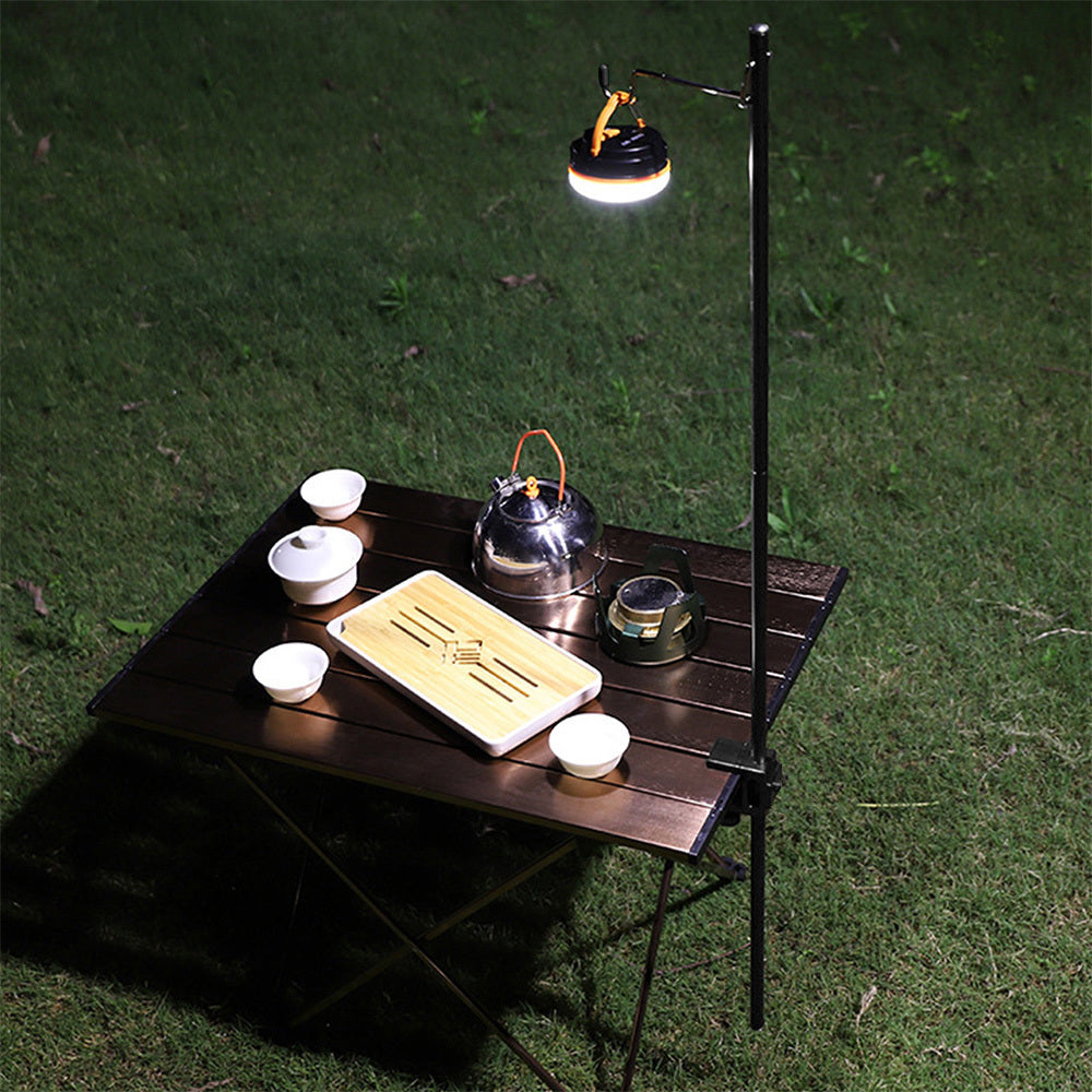 Adjustable Aluminum Lamp Post for Outdoor Camping