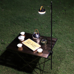 Adjustable Aluminum Lamp Post for Outdoor Camping