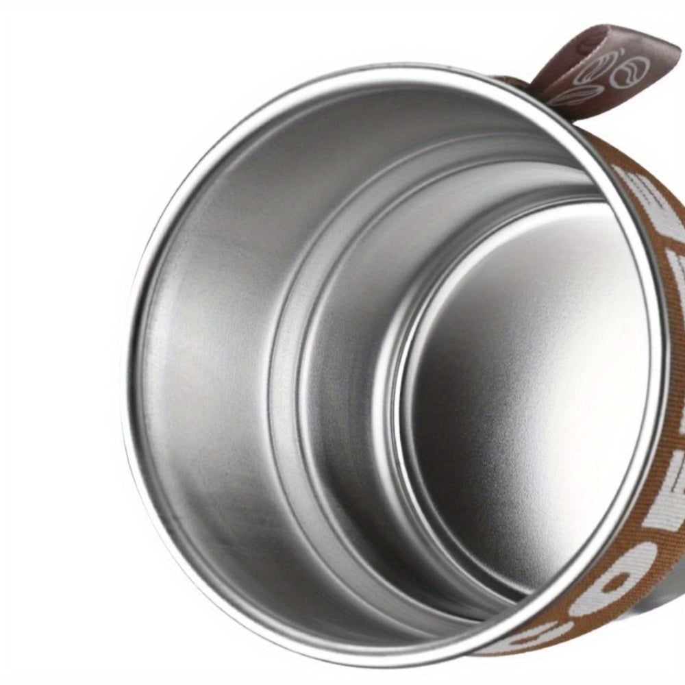 304 Stainless Steel Mini Coffee Cup 400ml with Lid