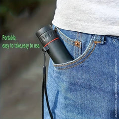 Mini Monocular Telescope Portable HD Monocular For Outdoor Camping