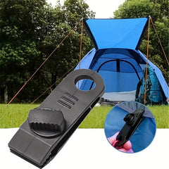 10pcs Heavy Duty Tarpaulin Clips & Buckles For Secure Camping