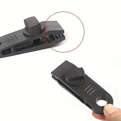 10pcs Heavy Duty Tarpaulin Clips & Buckles For Secure Camping