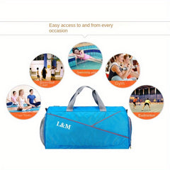 Dry & Wet Separation Sports Fitness Bag for Men and Women