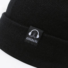 Winter Knitted Hat with Ear Protection for Outdoor Activities