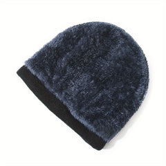 Winter Knitted Hat with Ear Protection for Outdoor Activities