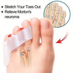 8 Pinky Toe Separators Tailors Bunion Pads Gel Protectors Sleeve