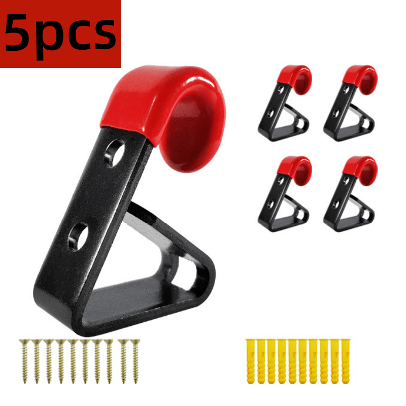 5pcs Aluminum Alloy Wheel Display Hooks Wall Mounted for Hanging Rims