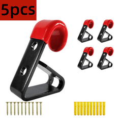 5pcs Aluminum Alloy Wheel Display Hooks Wall Mounted for Hanging Rims