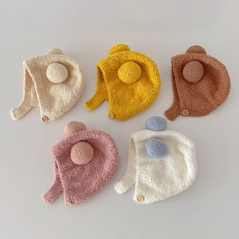 Autumn Winter Ear Protection Baby Hat Coldproof Soft Hat