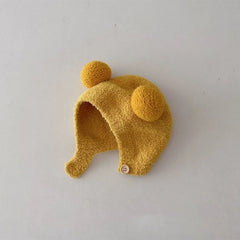 Autumn Winter Ear Protection Baby Hat Coldproof Soft Hat