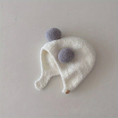 Baby Ear Protection Hat Autumn Winter Coldproof Soft Comfortable
