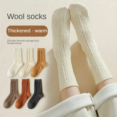 1 Pair Thick Warm Long Socks for Autumn Winter