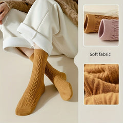 1 Pair Thick Warm Long Socks for Autumn Winter