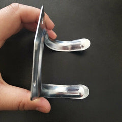 10pcs Dual Hook Wall Mounted Tool Holder With Screws