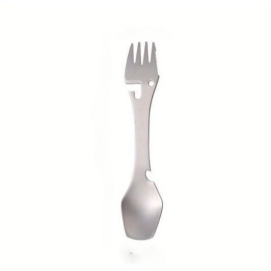Stainless Steel Tableware Fork & Spoon Combo with Can Opener