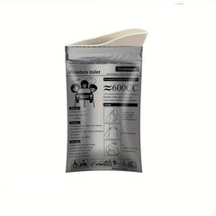 4pcs Camping Disposable Urinals & Vomiting Bags Portable Toilet Bag