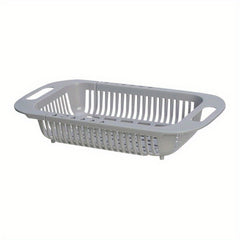 Telescopic Adjustment Vegetable Basket Plastic Rack
