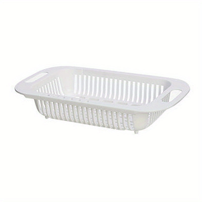 Telescopic Adjustment Vegetable Basket Plastic Rack