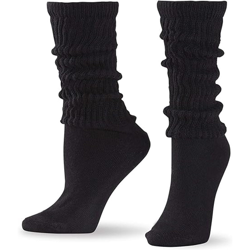 Men's Solid Crew Socks 3 Pairs Quick Dry Breathable Moisture Wicking