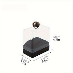 Plastic Watch Box With Velvet Pad Jewelry Display