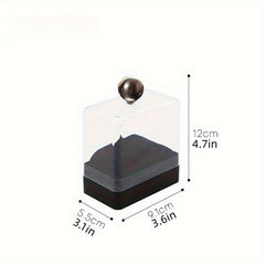 Plastic Watch Box With Velvet Pad Jewelry Display