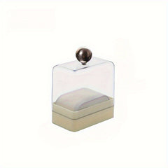 Plastic Watch Box With Velvet Pad Jewelry Display