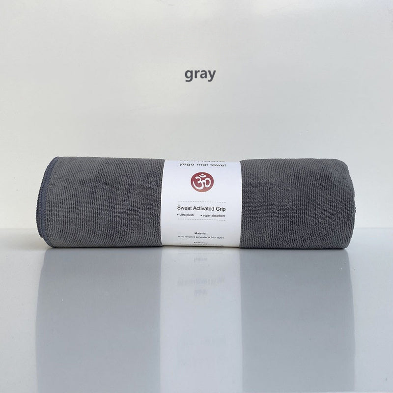 Soft Non-slip Yoga Mat Towel Stay Dry Comfortable Fitness Mat Towel