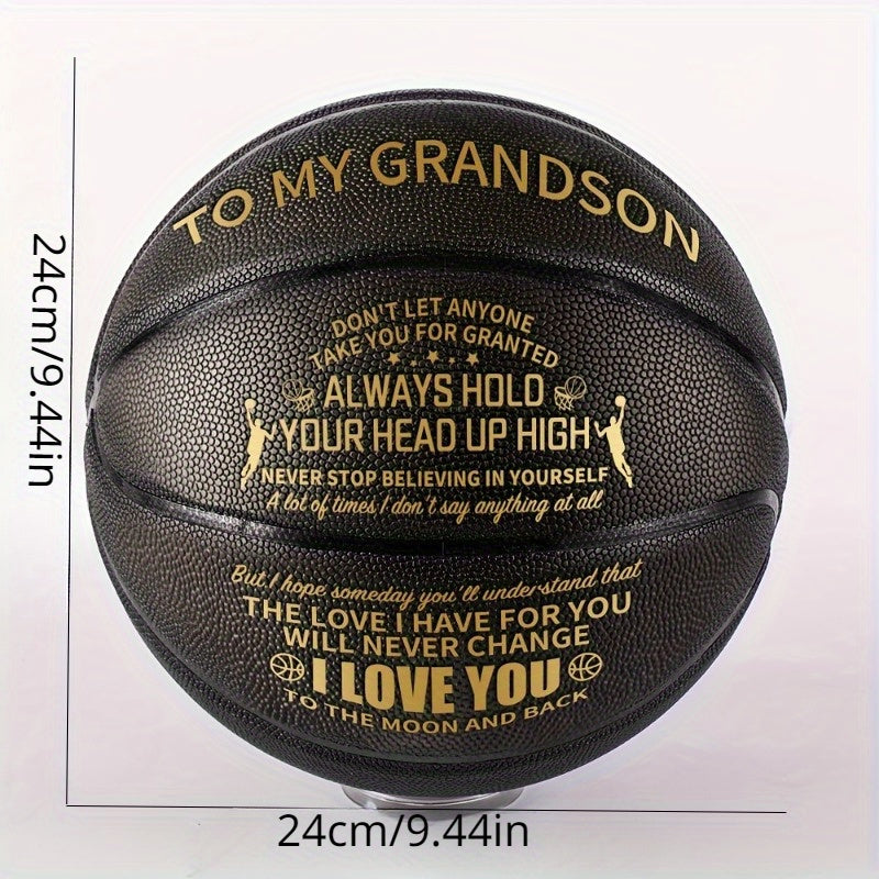 Special Basketball for Grandson - Perfect Gift