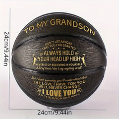 Special Basketball for Grandson - Perfect Gift