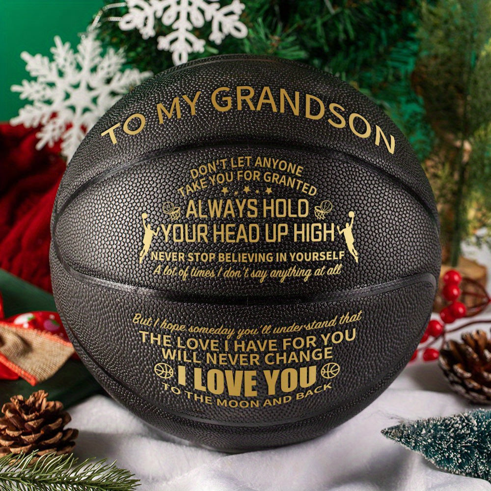 Special Basketball for Grandson - Perfect Gift