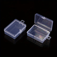 Transparent Plastic Packaging Box for Jewelry Storage