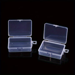 Transparent Plastic Packaging Box for Jewelry Storage