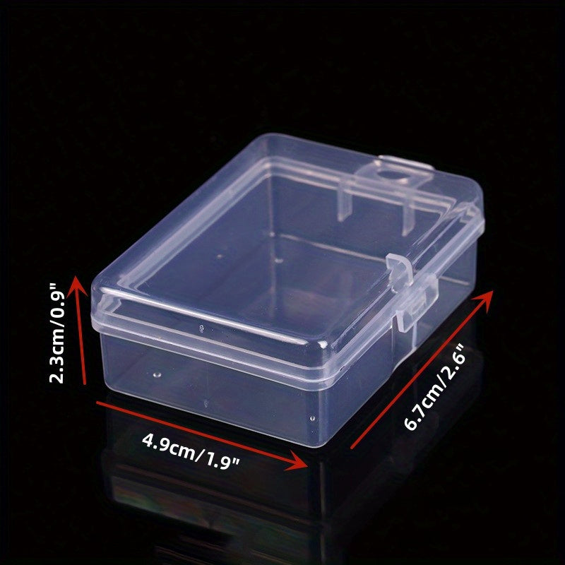 Transparent Plastic Packaging Box for Jewelry Storage