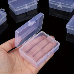 Transparent Plastic Packaging Box for Jewelry Storage