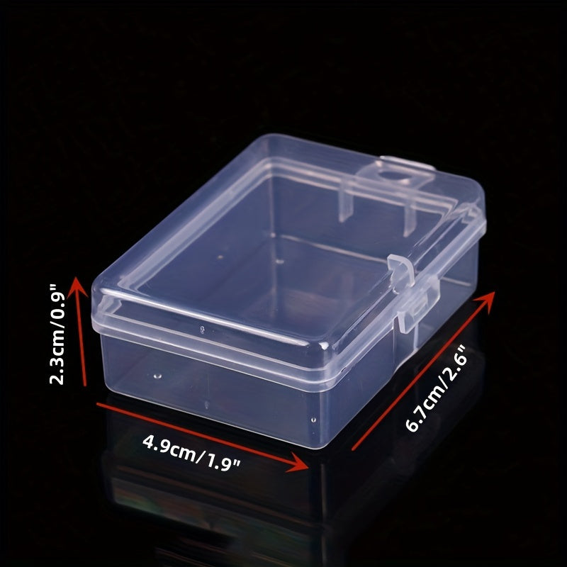 Transparent Plastic Packaging Box for Jewelry Storage