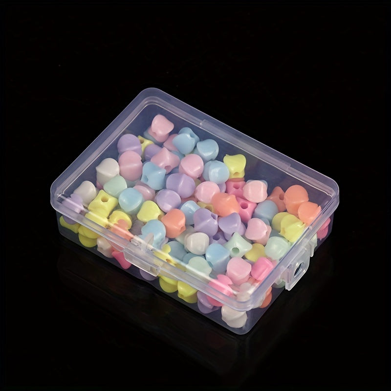 Transparent Plastic Packaging Box for Jewelry Storage