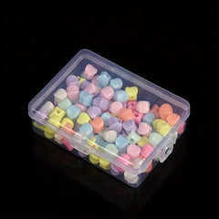 Transparent Plastic Packaging Box for Jewelry Storage