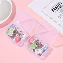 Transparent Plastic Packaging Box for Jewelry Storage