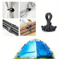 10pcs Ball Bungee Cords Canopy Tarp Tie Down Bungee Balls