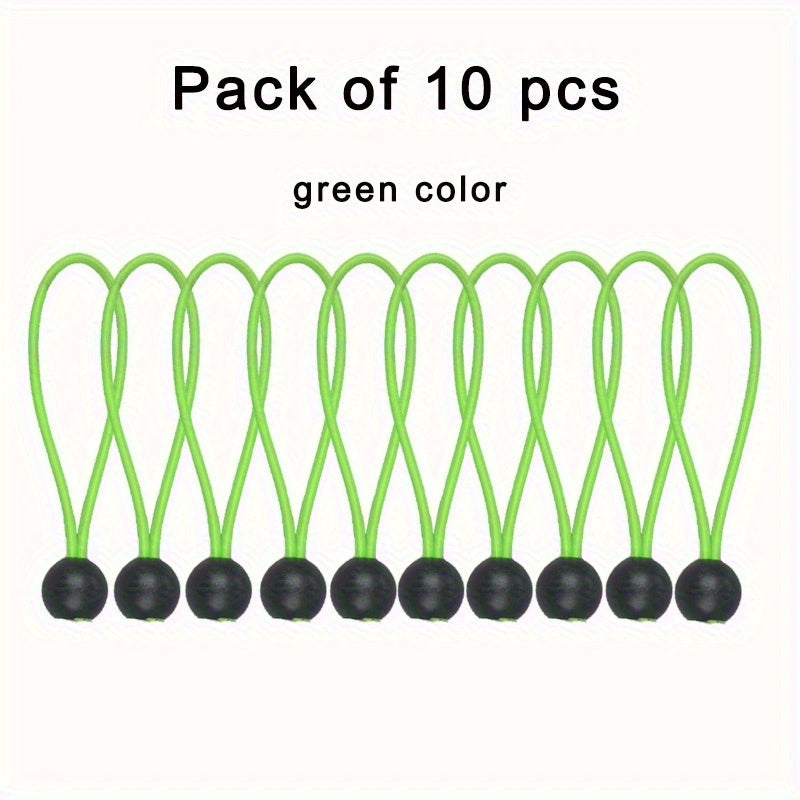 10pcs Ball Bungee Cords Canopy Tarp Tie Down Bungee Balls