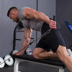 Tricep Training Rope Handle for Home & Gym Cable Machine Attachment