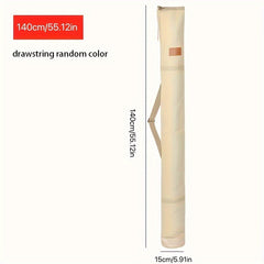 Large Capacity Foldable Fishing Rod Bag With Drawstring