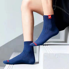 1pair Short Sports Socks High Elastic Basketball Socks