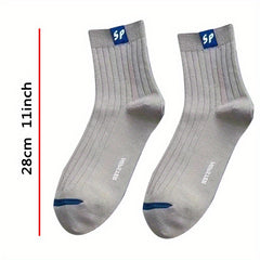 1pair Short Sports Socks High Elastic Basketball Socks