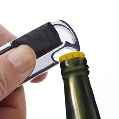 Metal Keychain Keyring Waist Hanging Car Key Chain Pendant Bottle Opener